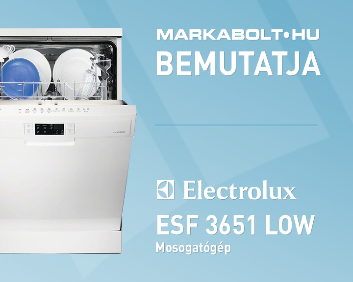 N&eacute;zd meg a Electrolux ESF 3651 LOW vide&oacute;j&aacute;t