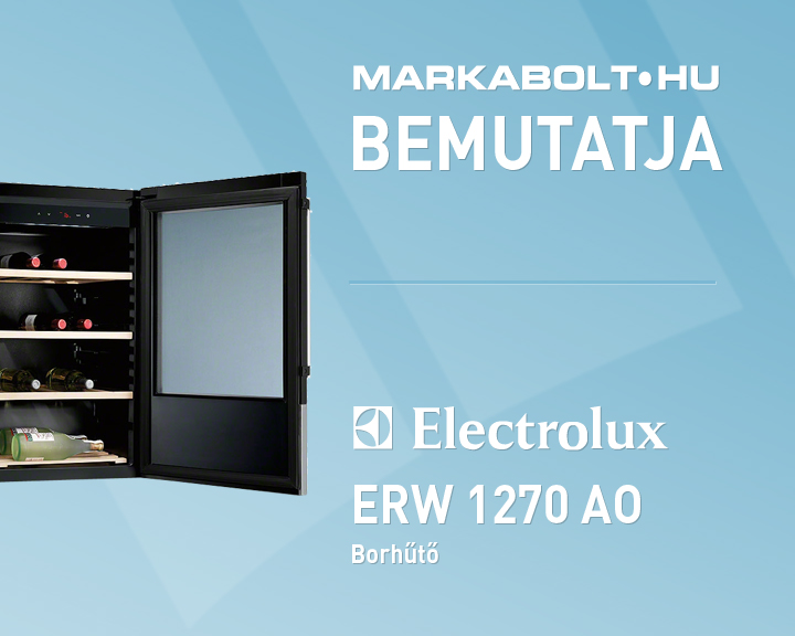 N&eacute;zd meg a Electrolux ERW 1270 AO vide&oacute;j&aacute;t