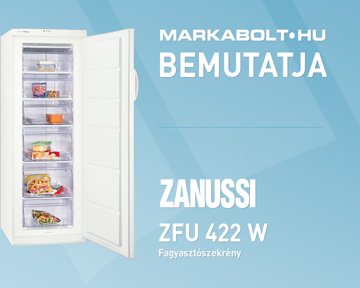 N&eacute;zd meg a Zanussi ZFU 422 W vide&oacute;j&aacute;t
