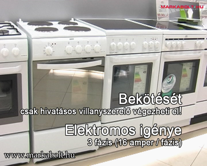N&eacute;zd meg a Zanussi ZCE 562 NW1 vide&oacute;j&aacute;t