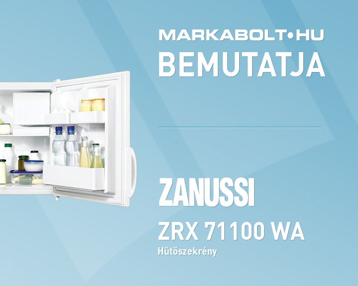 N&eacute;zd meg a Zanussi ZRX 71100 WA vide&oacute;j&aacute;t