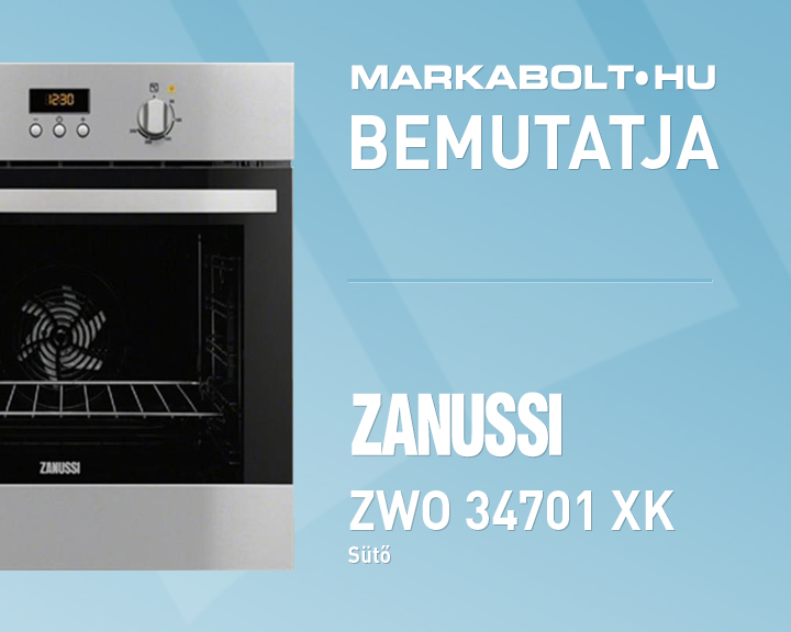 N&eacute;zd meg a Zanussi ZOB 35701 XK vide&oacute;j&aacute;t