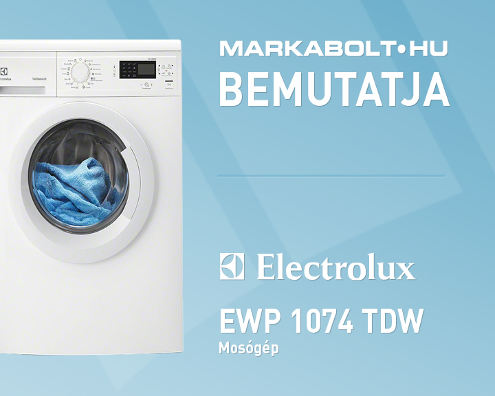 N&eacute;zd meg a Electrolux EWP 1074 TDW vide&oacute;j&aacute;t