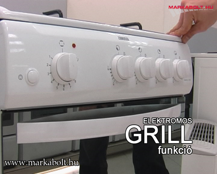N&eacute;zd meg a Zanussi ZCG 565 GW 1 vide&oacute;j&aacute;t