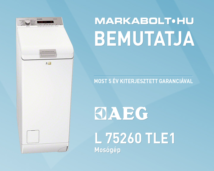 N&eacute;zd meg a AEG Lavamat 75260 TLE1 vide&oacute;j&aacute;t