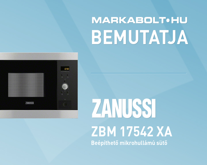 N&eacute;zd meg a Zanussi ZBM 17542 XA vide&oacute;j&aacute;t