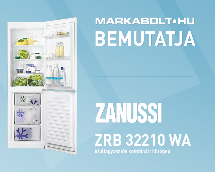 N&eacute;zd meg a Zanussi ZRB 32210 WA vide&oacute;j&aacute;t