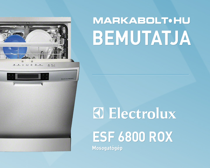 N&eacute;zd meg a Electrolux ESF6800ROX vide&oacute;j&aacute;t