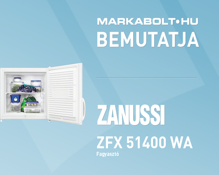 N&eacute;zd meg a Zanussi ZFX 51400 WA vide&oacute;j&aacute;t