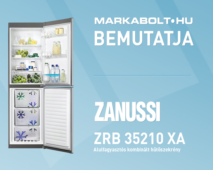N&eacute;zd meg a Zanussi ZRB 35210 XA vide&oacute;j&aacute;t