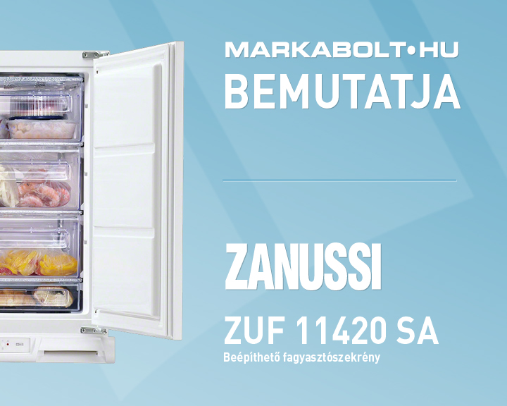 N&eacute;zd meg a Zanussi ZUF 11420 SA vide&oacute;j&aacute;t