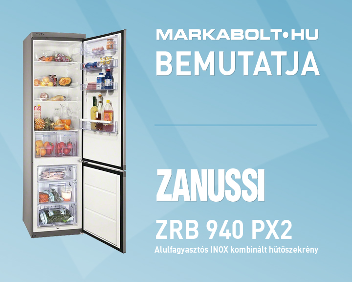N&eacute;zd meg a Zanussi ZRB 940 PX2 vide&oacute;j&aacute;t