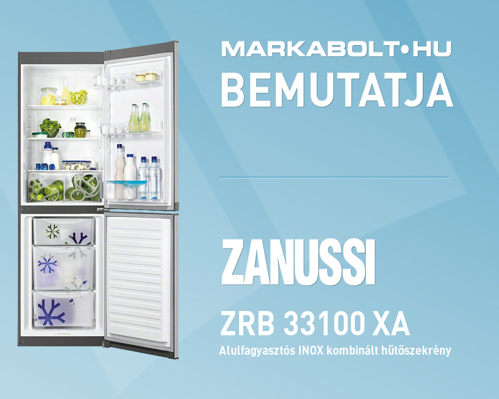 N&eacute;zd meg a Zanussi ZRB 33100 XA vide&oacute;j&aacute;t