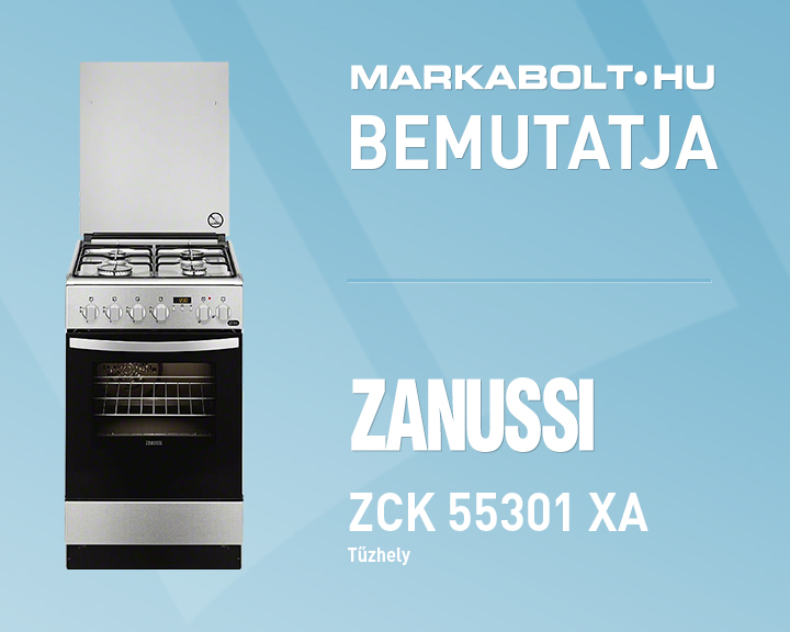 N&eacute;zd meg a Zanussi ZCK55301XA vide&oacute;j&aacute;t
