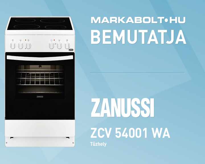 N&eacute;zd meg a Zanussi ZCV54001WA vide&oacute;j&aacute;t