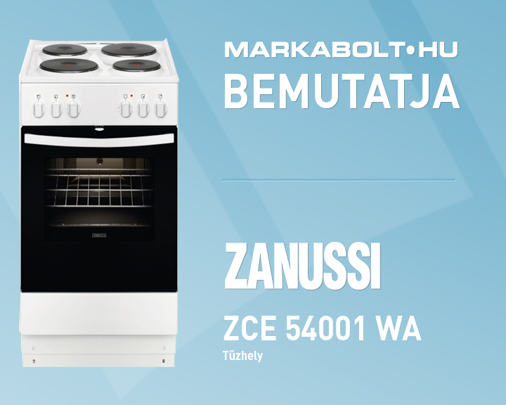 N&eacute;zd meg a Zanussi ZCE54001WA vide&oacute;j&aacute;t