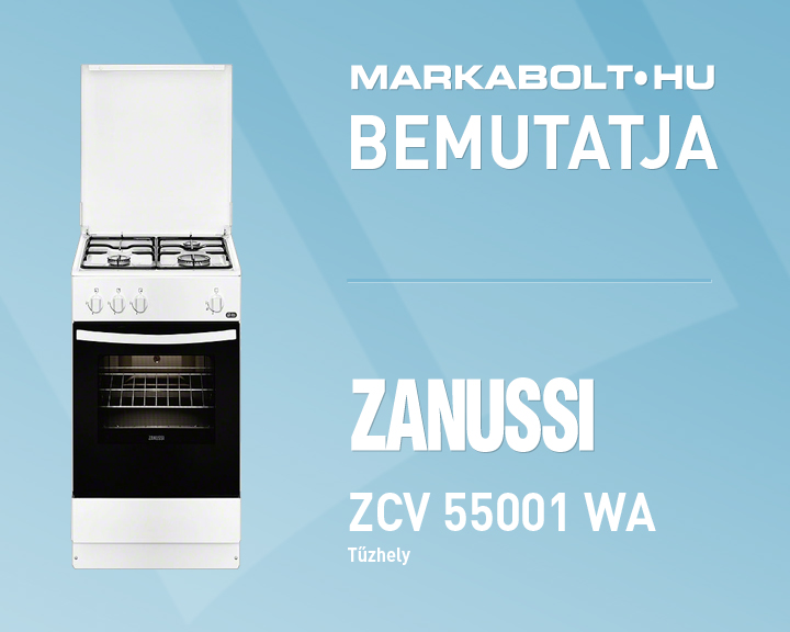 N&eacute;zd meg a Zanussi ZCG21001WA vide&oacute;j&aacute;t