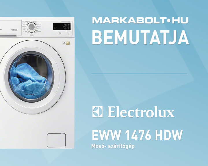 N&eacute;zd meg a Electrolux EWW1476HDW vide&oacute;j&aacute;t