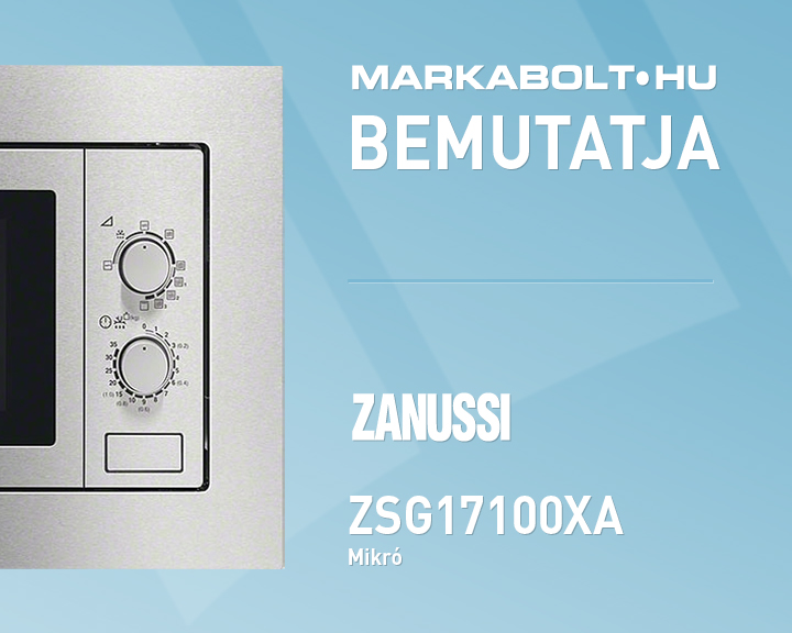 N&eacute;zd meg a Zanussi ZSG17100XA vide&oacute;j&aacute;t