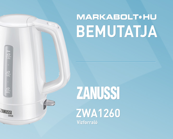N&eacute;zd meg a Zanussi ZWA1260 vide&oacute;j&aacute;t