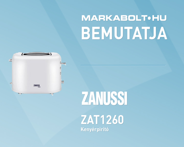N&eacute;zd meg a Zanussi ZAT1260 vide&oacute;j&aacute;t