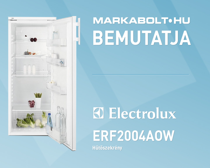 N&eacute;zd meg a Electrolux ERF2004AOW vide&oacute;j&aacute;t