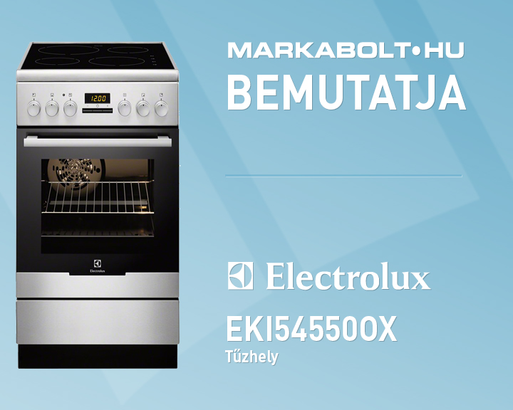 N&eacute;zd meg a Electrolux EKI54550OX vide&oacute;j&aacute;t