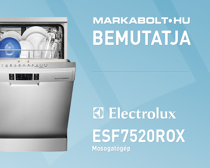 N&eacute;zd meg a Electrolux ESF7520ROX vide&oacute;j&aacute;t