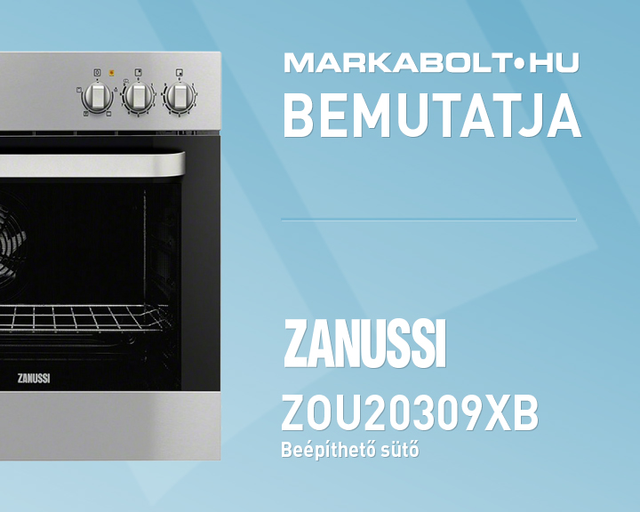 N&eacute;zd meg a Zanussi ZOU20309XB vide&oacute;j&aacute;t