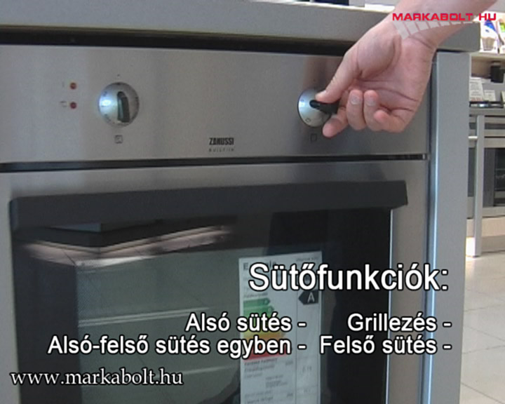 N&eacute;zd meg a Zanussi ZOB 332 X vide&oacute;j&aacute;t
