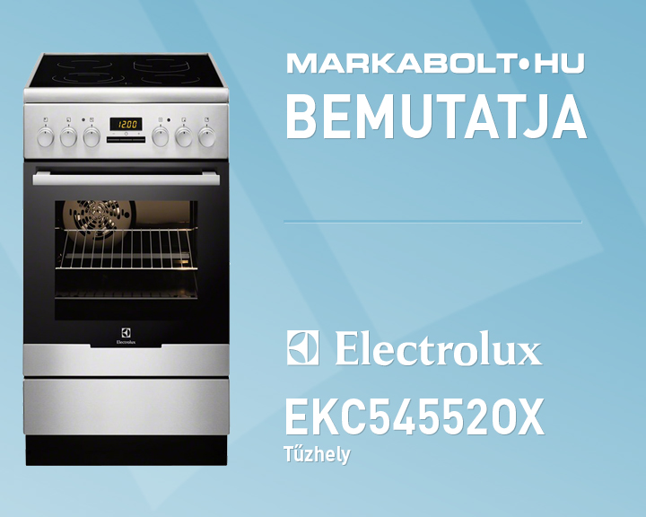 N&eacute;zd meg a Electrolux EKC54552OX vide&oacute;j&aacute;t