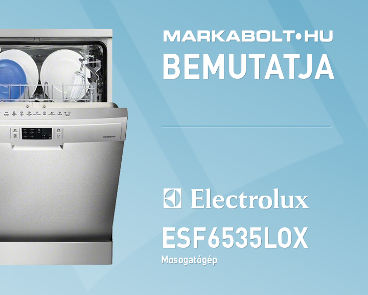 N&eacute;zd meg a Electrolux ESF6535LOX vide&oacute;j&aacute;t