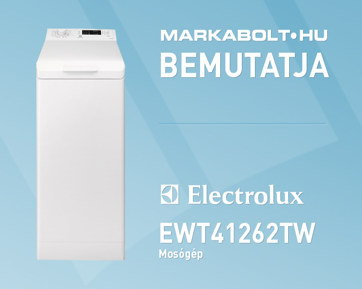 N&eacute;zd meg a Electrolux EWT41262TW vide&oacute;j&aacute;t