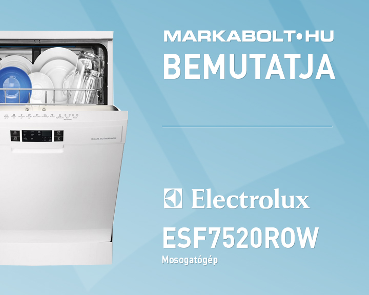 N&eacute;zd meg a Electrolux ESF7520ROW vide&oacute;j&aacute;t