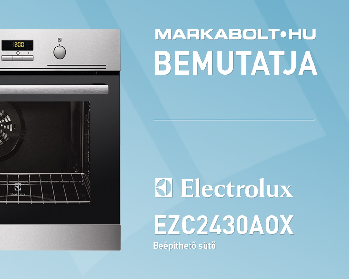 N&eacute;zd meg a Electrolux EZC2430AOX vide&oacute;j&aacute;t