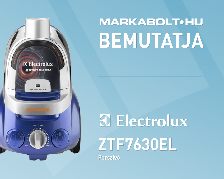 N&eacute;zd meg a Electrolux ZTF7630EL vide&oacute;j&aacute;t