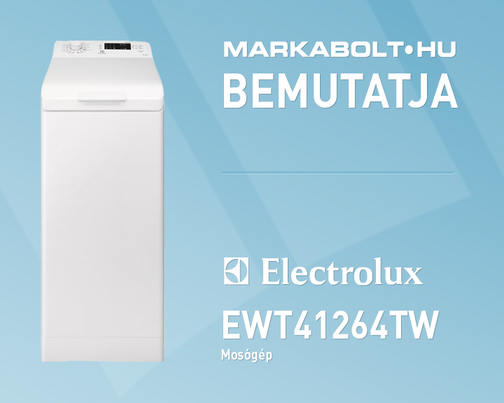 N&eacute;zd meg a Electrolux EWT41264TW vide&oacute;j&aacute;t