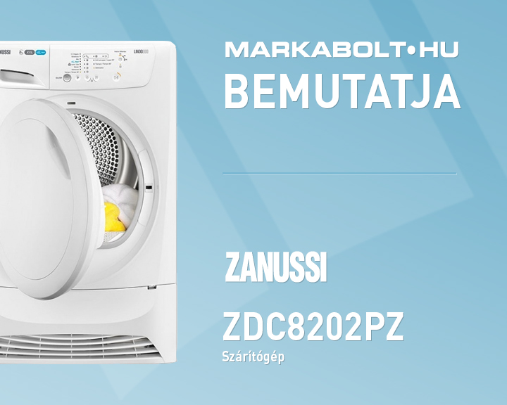 N&eacute;zd meg a Zanussi ZDC8202PZ vide&oacute;j&aacute;t