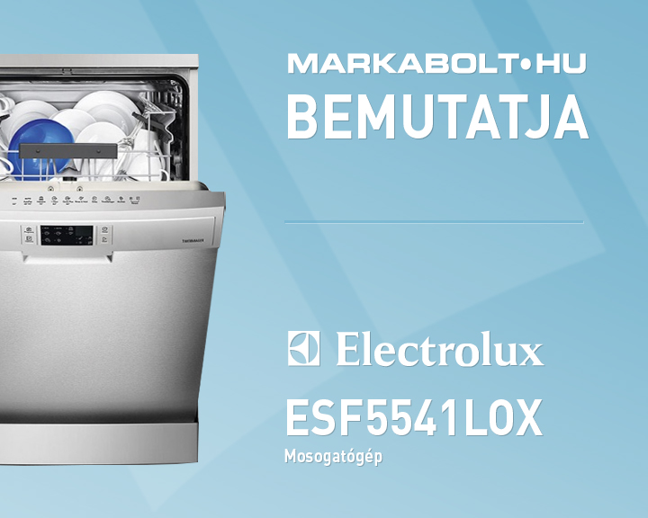 N&eacute;zd meg a Electrolux ESF5541LOX vide&oacute;j&aacute;t