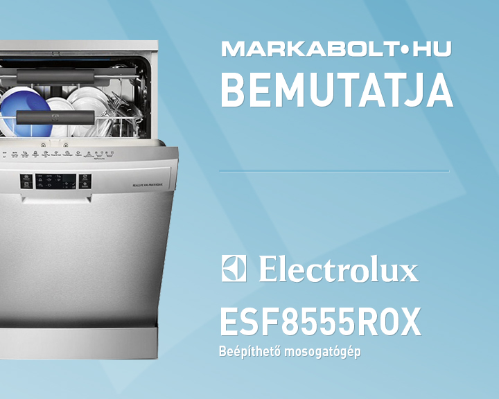 N&eacute;zd meg a Electrolux ESF8555ROX vide&oacute;j&aacute;t