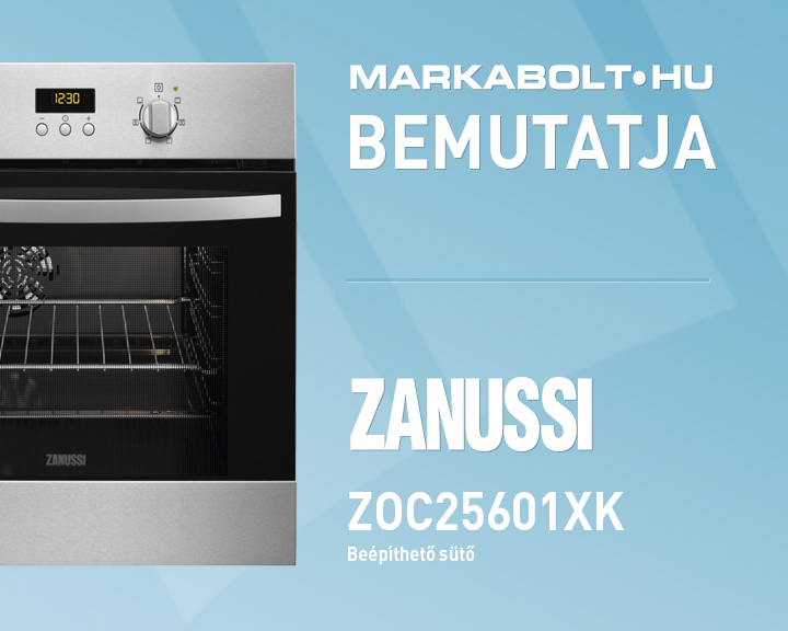 N&eacute;zd meg a Zanussi ZOC25601XK vide&oacute;j&aacute;t