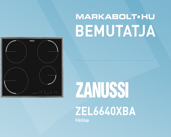 N&eacute;zd meg a Zanussi ZEL6640XBA vide&oacute;j&aacute;t