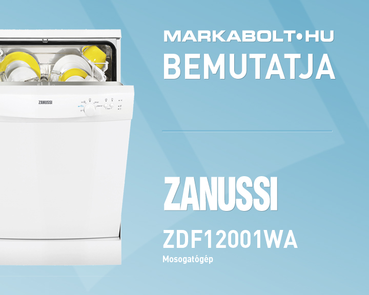 N&eacute;zd meg a Zanussi ZDF12001WA vide&oacute;j&aacute;t