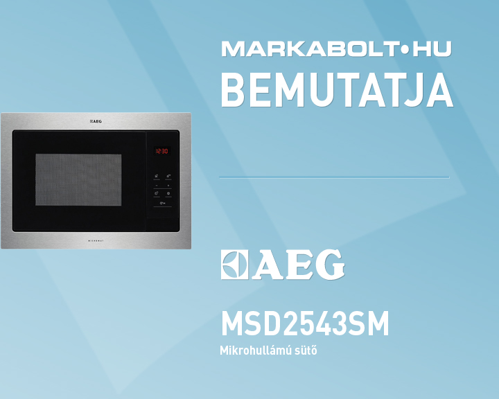 N&eacute;zd meg a AEG MSD2543S-M vide&oacute;j&aacute;t