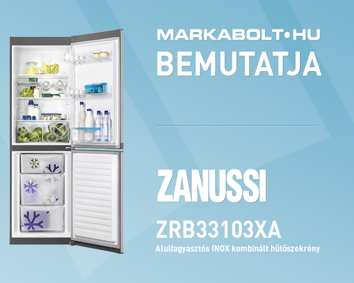 N&eacute;zd meg a Zanussi ZRB33103XA vide&oacute;j&aacute;t