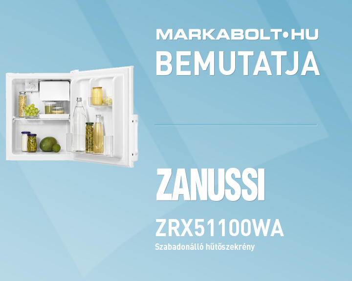 N&eacute;zd meg a Zanussi ZRX51100WA vide&oacute;j&aacute;t