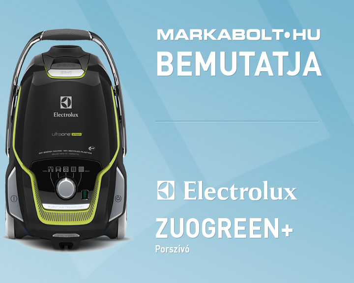 N&eacute;zd meg a Electrolux ZUOGREEN+ vide&oacute;j&aacute;t