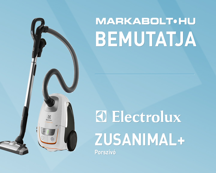 N&eacute;zd meg a Electrolux ZUSANIMAL+ vide&oacute;j&aacute;t