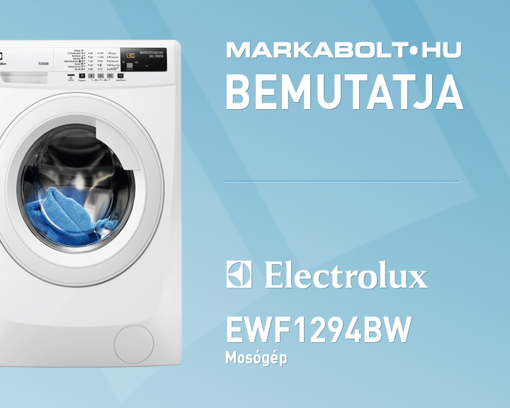 N&eacute;zd meg a Electrolux EWF1294BW vide&oacute;j&aacute;t