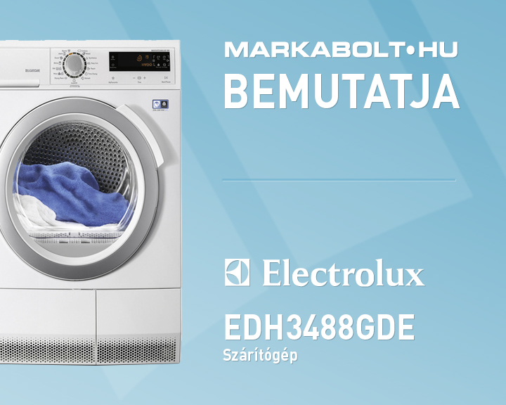 N&eacute;zd meg a Electrolux EDH3488GDE vide&oacute;j&aacute;t